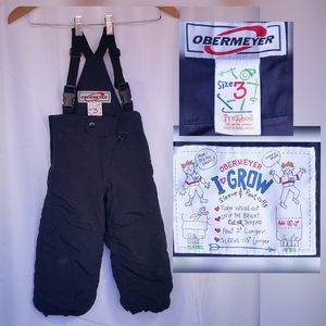 OBERMEYER Preschool I GROW Snow Ski Bib Overalls